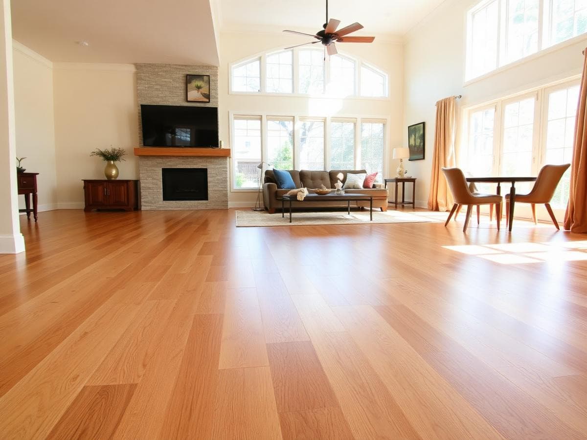Premium Hardwood Flooring - After