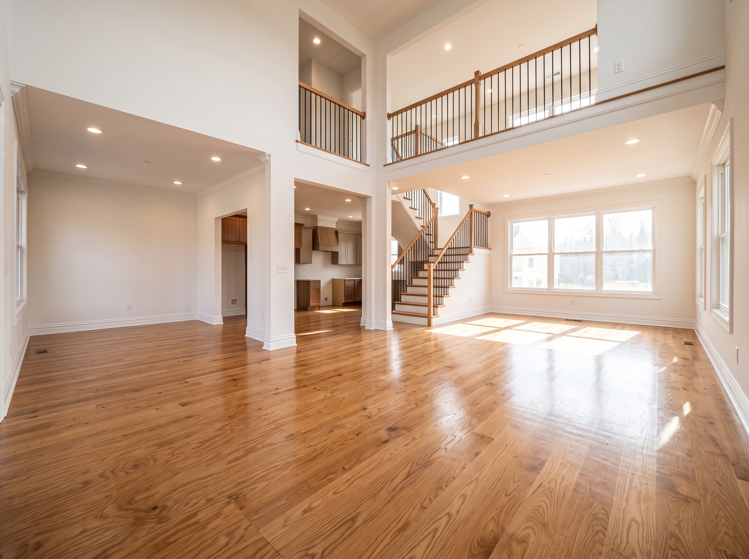Full Home Renovation & Hardwood Floors - After