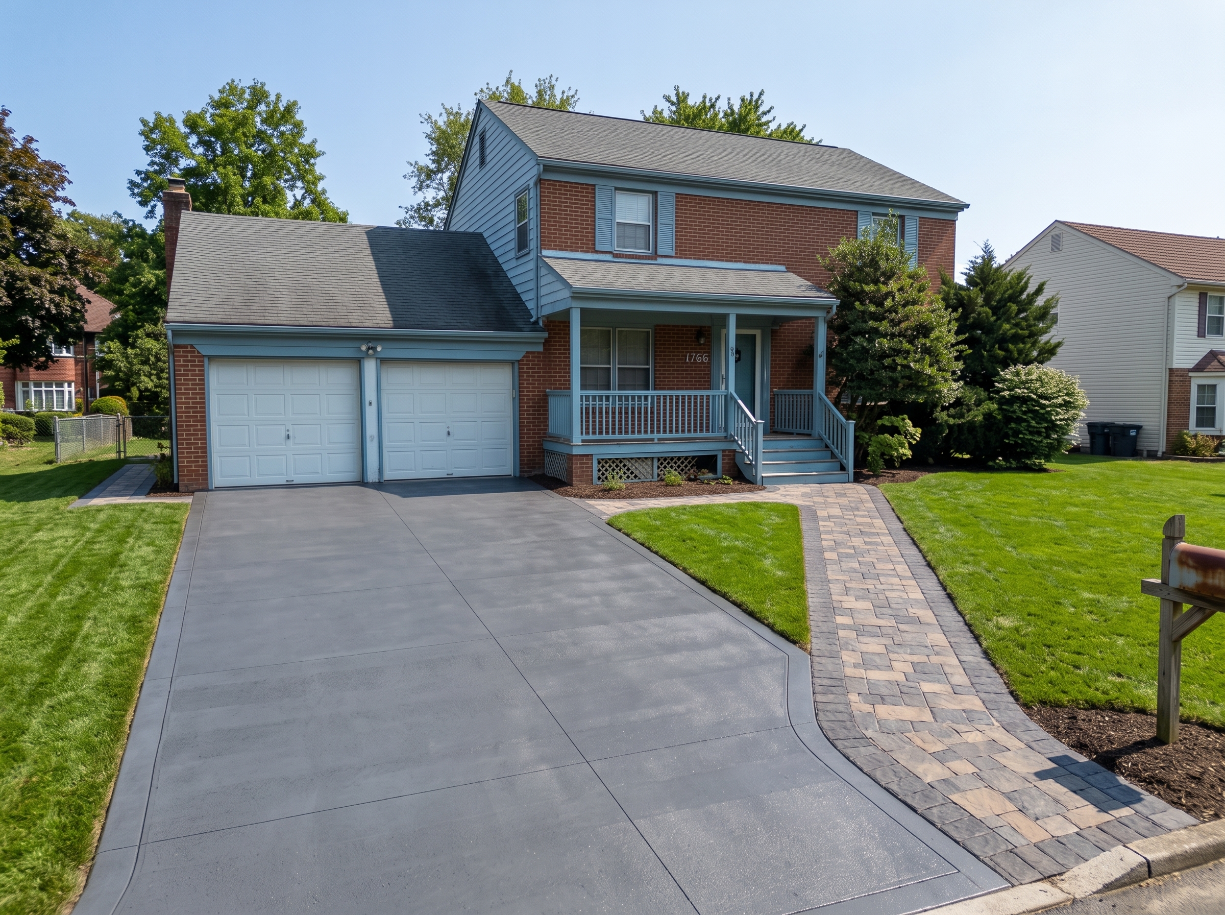 Driveway Paving & Concrete Work - After